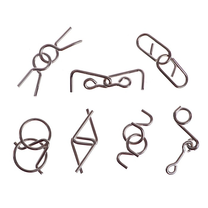 Головоломка металлическая &laquo;Адвент-календарь&raquo;, раскачай логику