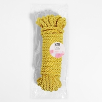 Шнур витой, d = 8 мм, 10 ± 1 м, цвет золотой Шнур витой, d = 8 мм, 10 ± 1 м, цвет золотой