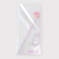 Лекало портновское метрическое «Треугольник», 20,5 × 11 см, толщина 0,5 мм, цвет прозрачный Лекало портновское метрическое «Треугольник», 20,5 × 11 см, толщина 0,5 мм, цвет прозрачный