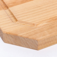 Доска разделочная &laquo;Гайка&raquo; малая (кровосток) 30х18х1,8 см