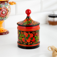 Кадочка, средняя, 9&times;14 см, хохлома, микс