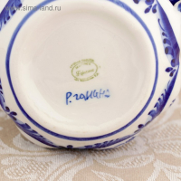 Сахарница &laquo;Анимон&raquo;, 7&times;7&times;14 см, гжель