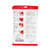 Вакуумный пакет для хранения вещей &laquo;Роза&raquo;, 70&times;100 см, ароматизированный, прозрачный