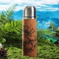 Набор «Лось», термос 500 мл, кружка 2 шт Набор «Лось», термос 500 мл, кружка 2 шт