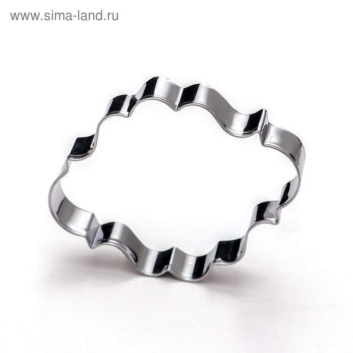 Набор форм для печенья &laquo;Рамка для фото&raquo;, 4 шт, цвет серебристый