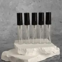 Флакон для парфюма, с распылителем, 5 мл, фасовка &ndash; 5 шт., чёрный