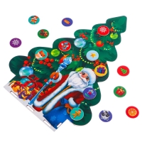 Настольная развивающая игра на новый год &laquo;Магнитная ёлка новогодняя&raquo;