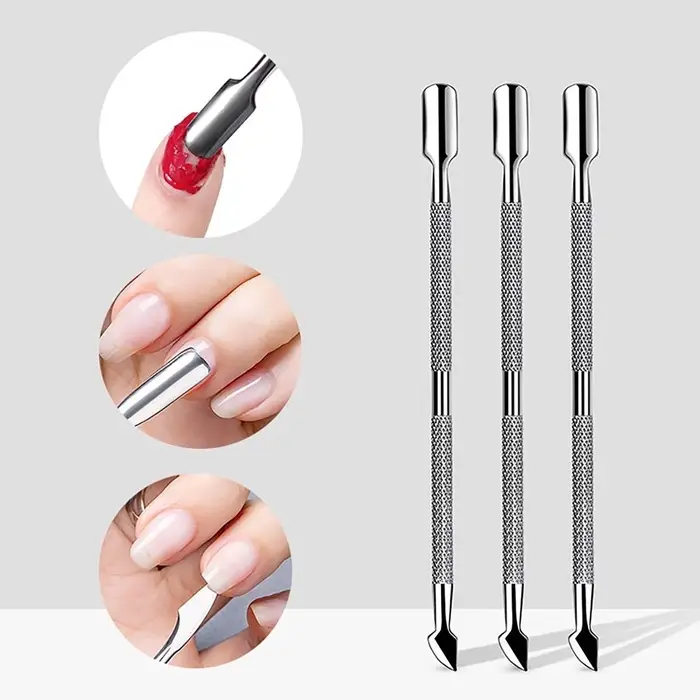 Шабер двусторонний, лопатка вогнутая, топорик, в чехле, 12.6 см, цвет серебристый