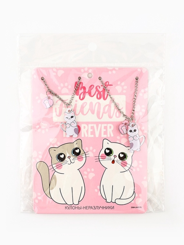 Подвески-неразлучники "Милые котята" 11 х 14 см
