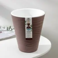 Кашпо для цветов со вставкой &laquo;Валенсия&raquo;, 2,8 л, цвет мокко