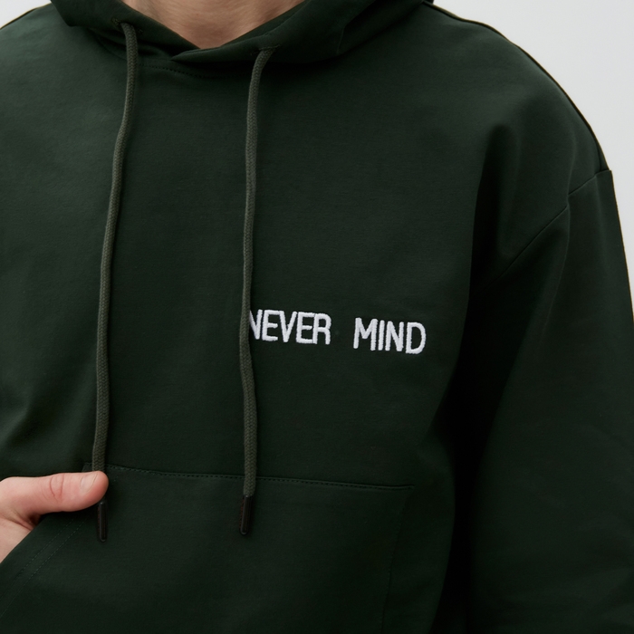 Толстовка мужская DIROMM размер 54, цвет зеленый Толстовка мужская DIROMM размер 54, цвет зеленый