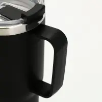 Термокружка "Стань бодрее", 500мл, черная