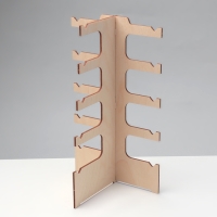 Подставка под очки &laquo;Эко&raquo; 5 мест, 14,5&times;12&times;28см, фанера, цвет светлый