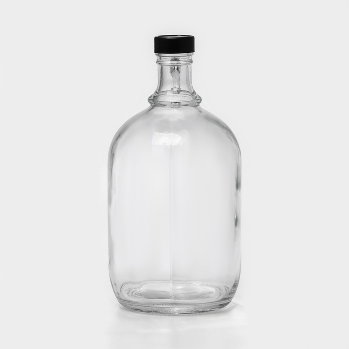 Бутылка стеклянная с ручкой &laquo;Гера&raquo;, 2,05 л