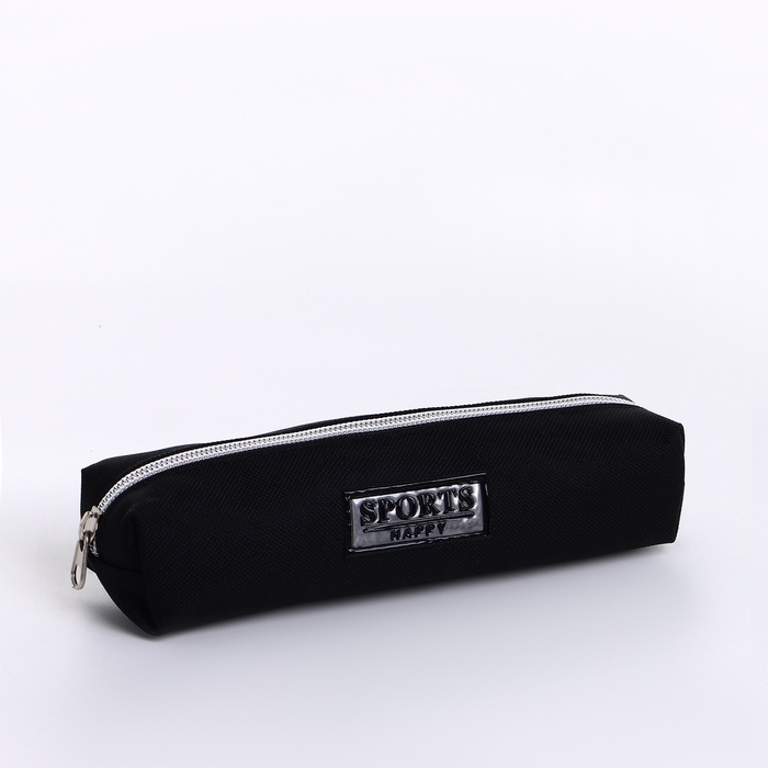 Косметичка-пенал на молнии, цвет чёрный Косметичка-пенал на молнии, цвет чёрный