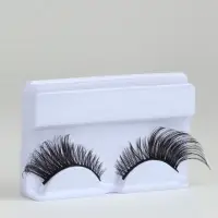 Ресницы накладные &laquo;Яркость&raquo;, 5-20 мм, без клея, чёрные