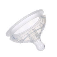 Соска для бутылочки силиконовой M&B, шир.горло, &Oslash;70мм, от 6 мес, антиколиковая