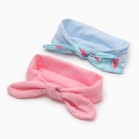 Набор повязок на голову Крошка Я "Арбузик" розов/голуб. р-р 46-48 Набор повязок на голову Крошка Я "Арбузик" розов/голуб. р-р 46-48