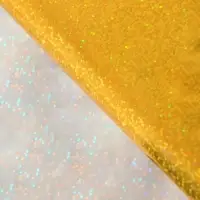 Пленка голографическая, &laquo;Конфетти&raquo;, золотая, 70 см &times; 1 м