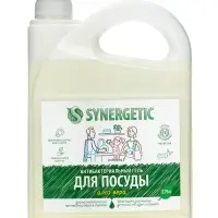 Гель для мытья посуды Synergetic &laquo;Алоэ&raquo;, 2.75 л