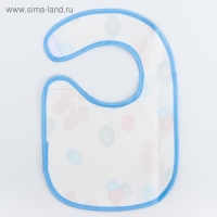 Нагрудник из ткани с ПВХ покрытием, &laquo;Мишки&raquo;, цвет МИКС