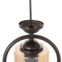 Светильник "Линда" 1х40Вт Е27 черный 15х15х31(+100)см Светильник "Линда" 1х40Вт Е27 черный 15х15х31(+100)см