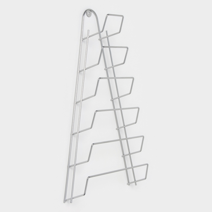 Подставка для крышек подвесная, 23&times;7&times;42 см, хром