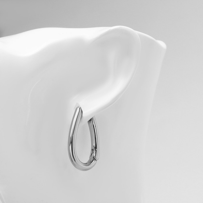 Серьги металл &laquo;Богема&raquo; божественная арфа, цвет серебро