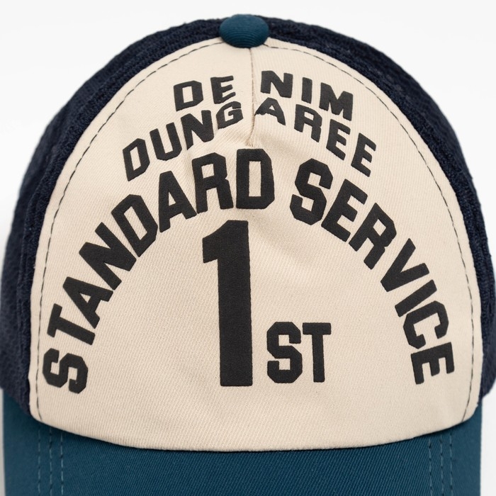 Бейсболка для мальчика MINAKU, цвет сер/син,р-р 52 см