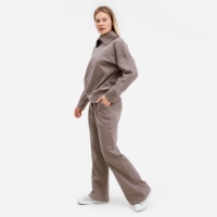 Костюм женский (свитер/брюки), цвет бежевый, размер 44 Костюм женский (свитер/брюки), цвет бежевый, размер 44