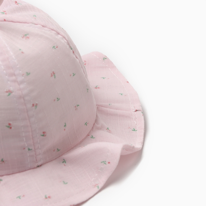 Панама детская &laquo;Колокольчик&raquo; MINAKU, размер 48, розовая