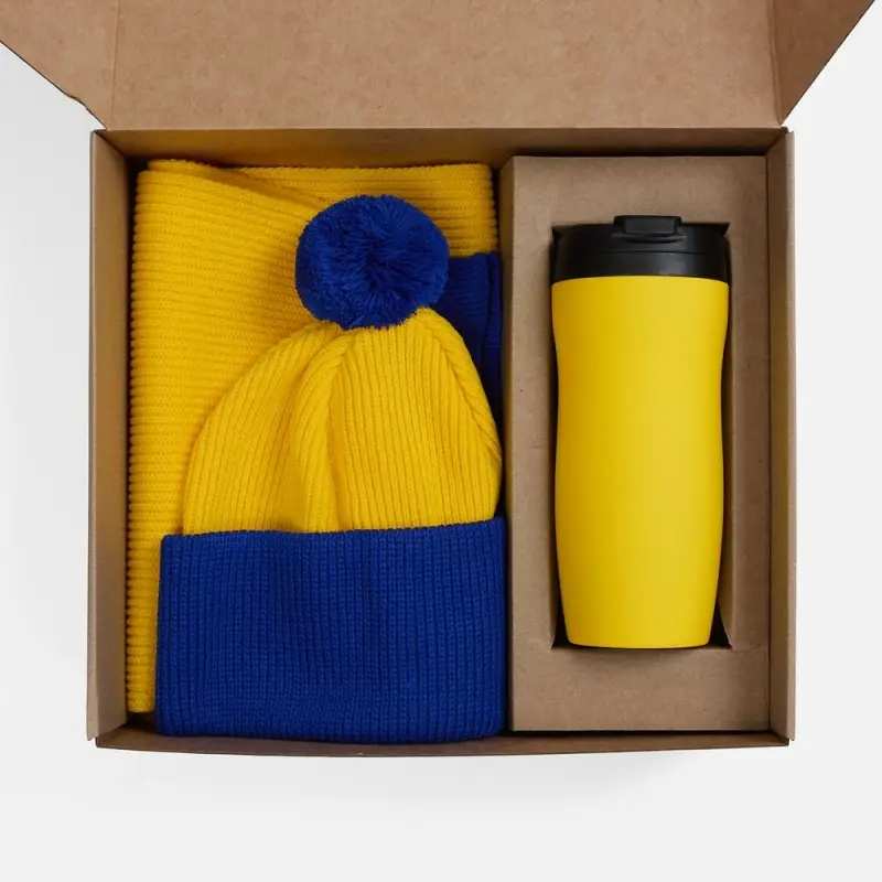 Набор Snappy Form, желтый с синим