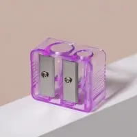 Точилка косметическая, двойная, МИКС