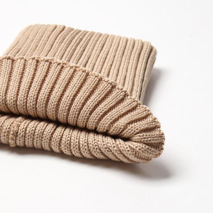 Комплект детский (шапка, снуд) MINAKU р-р 50-52, цвет бежевый Комплект детский (шапка, снуд) MINAKU р-р 50-52, цвет бежевый