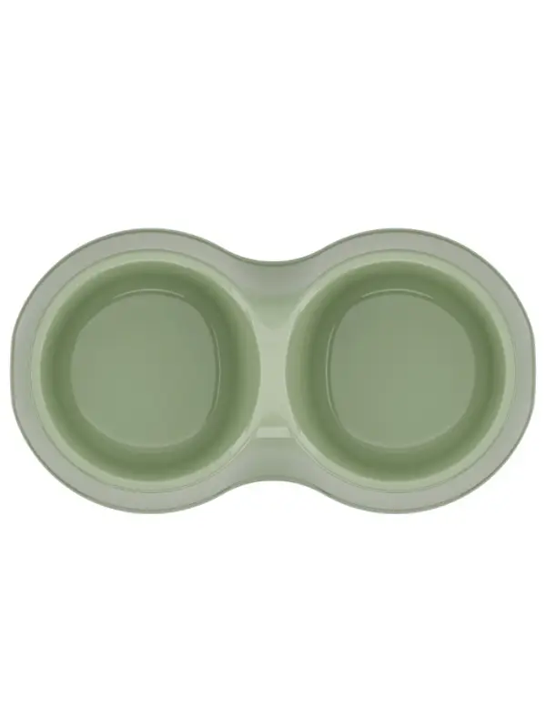 Миска для кошек "Юта" 0,2л двойная ALTA (уп.34)ф