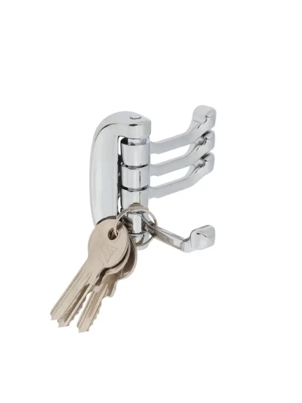 Крючок мебельный CAPPIO OCTOPUS, четырехрожковый, цвет хром