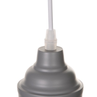 Светильник Paul 1х40Вт Е27 пр-1м пыльно-серый 20х20х17,5см