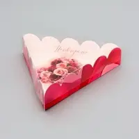 Коробка для печенья, &laquo;Сердечко&raquo;, 18&times;18&times;4 см