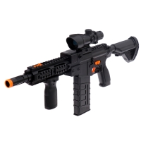 Автомат &laquo;М416&raquo;, стреляет мягкими пулями, работает от аккумулятора