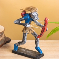 Сувенир &laquo;Аборигены лучник&raquo;, 15&times;7&times;23 см, дерево