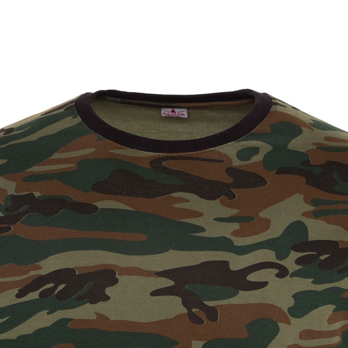 Лонгслив мужской с начёсом, цвет МИКС камуфляж коричнево-зелёный, размер 48 Лонгслив мужской с начёсом, цвет МИКС камуфляж коричнево-зелёный, размер 48