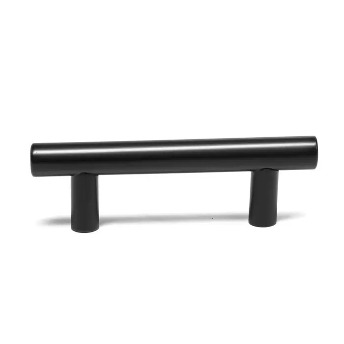 Ручка-рейлинг CAPPIO FRIDA, нержавеющая сталь, d=12 мм, м/о 64 мм, цвет черный