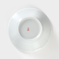 Салатник фарфоровый &laquo;Идиллия. Сирень&raquo;, 600 мл, d=17,5 см