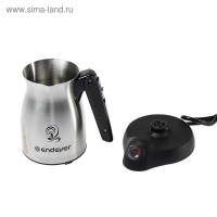 Турка электрическая Endever Costa-1005, 800 Вт, 0.3 л, серебристая Турка электрическая Endever Costa-1005, 800 Вт, 0.3 л, серебристая
