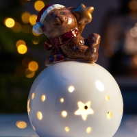 Светодиодная фигура "Медвежонок на шаре" 13.2х8.8х8.8, 1 LED, LR44x3(в компл.), Т/БЕЛЫЙ Светодиодная фигура "Медвежонок на шаре" 13.2х8.8х8.8, 1 LED, LR44x3(в компл.), Т/БЕЛЫЙ