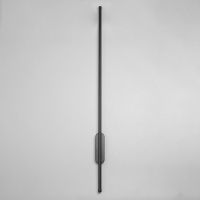 Бра "Лангер" LED 18Вт 6000К чёрный 100х3 см