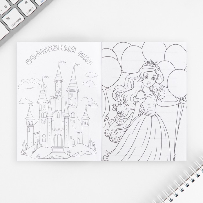 Набор блокнот А6, 32 листа, наклейки, магнитные закладки &laquo;Милый котенок&raquo;