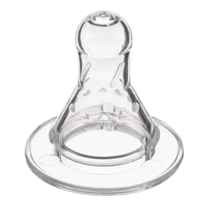 Соска на бутылочку, антиколиковая, от 0 мес., классическое горло, медленный поток, №1, фасовка по 20 шт.