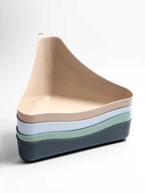 Туалет угловой для грызунов 33 х 19 х 18 см, микс цветов