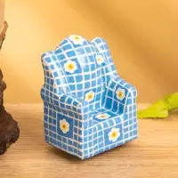 Сувенир &laquo;Кресло с ромашками&raquo;, 8.5&times;5.5&times;4.5 см, дерево